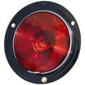 Peterson Manufacturing FlushMount Stop Turn Tail Light Incandescent Bulb Round Red Lens V413